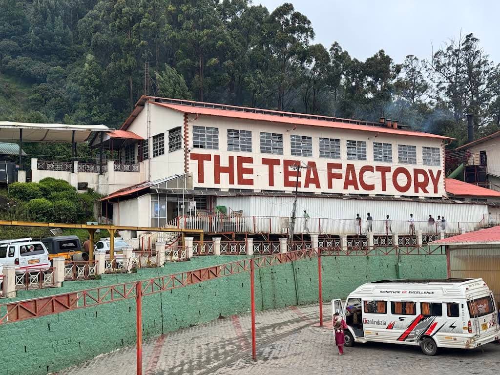 Traditional architecture of an Ooty Tea Factory building